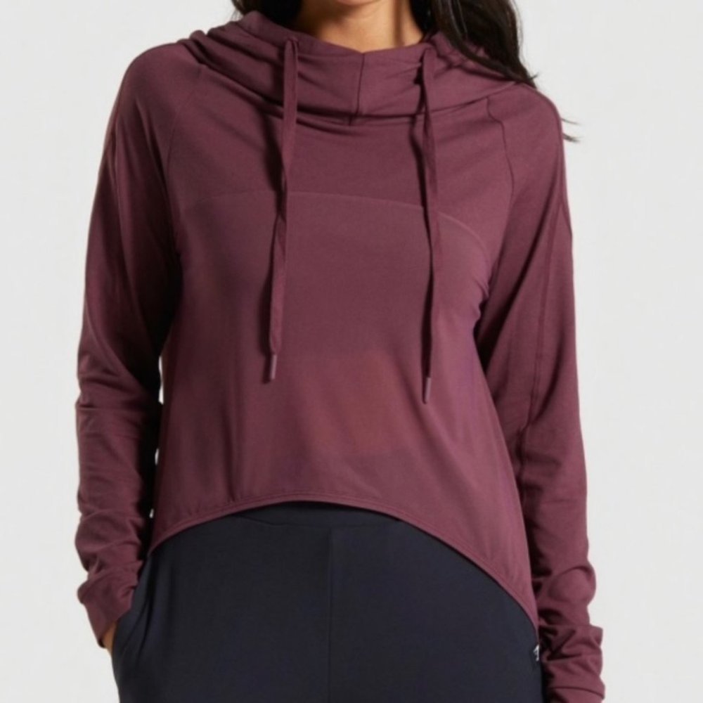 Gymshark Burgundy Hoodie